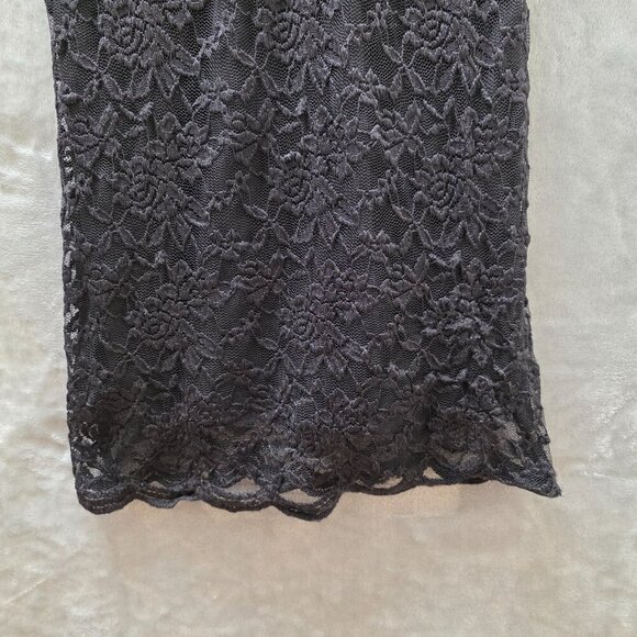 Maurices Black Lace‎ Bodycon Dress | Size Small - Picture 4 of 13